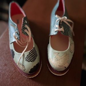 mary jane style flats